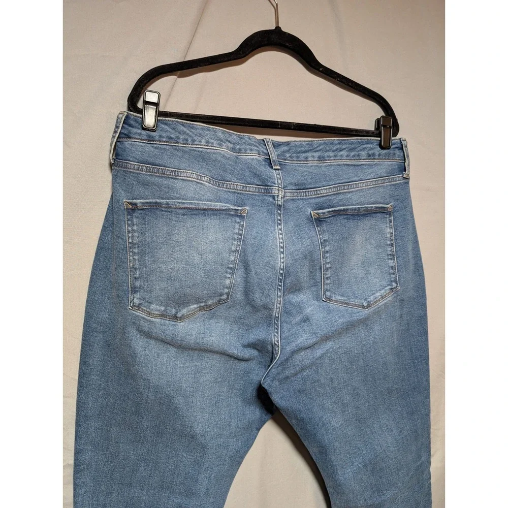 A New Approach A.N.A Women's Medium‎ Wash High Rise Straight Jeans New Size 18W